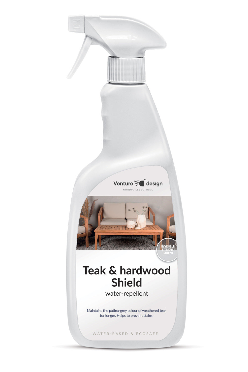 Teak and hardwood shield