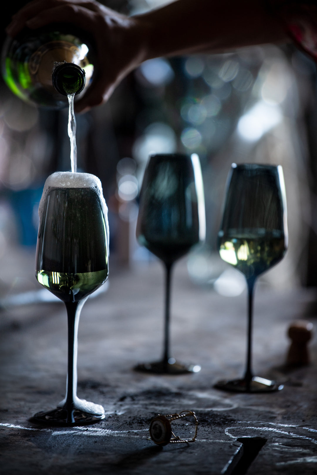 Noir bobleglass 36 cl