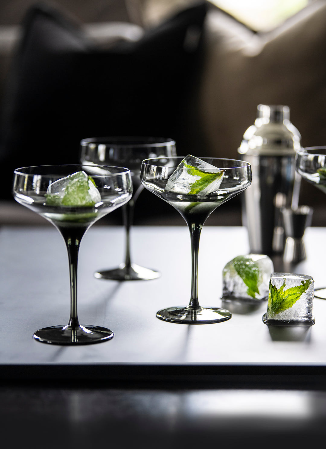 Noir cocktailglass 55 cl svart