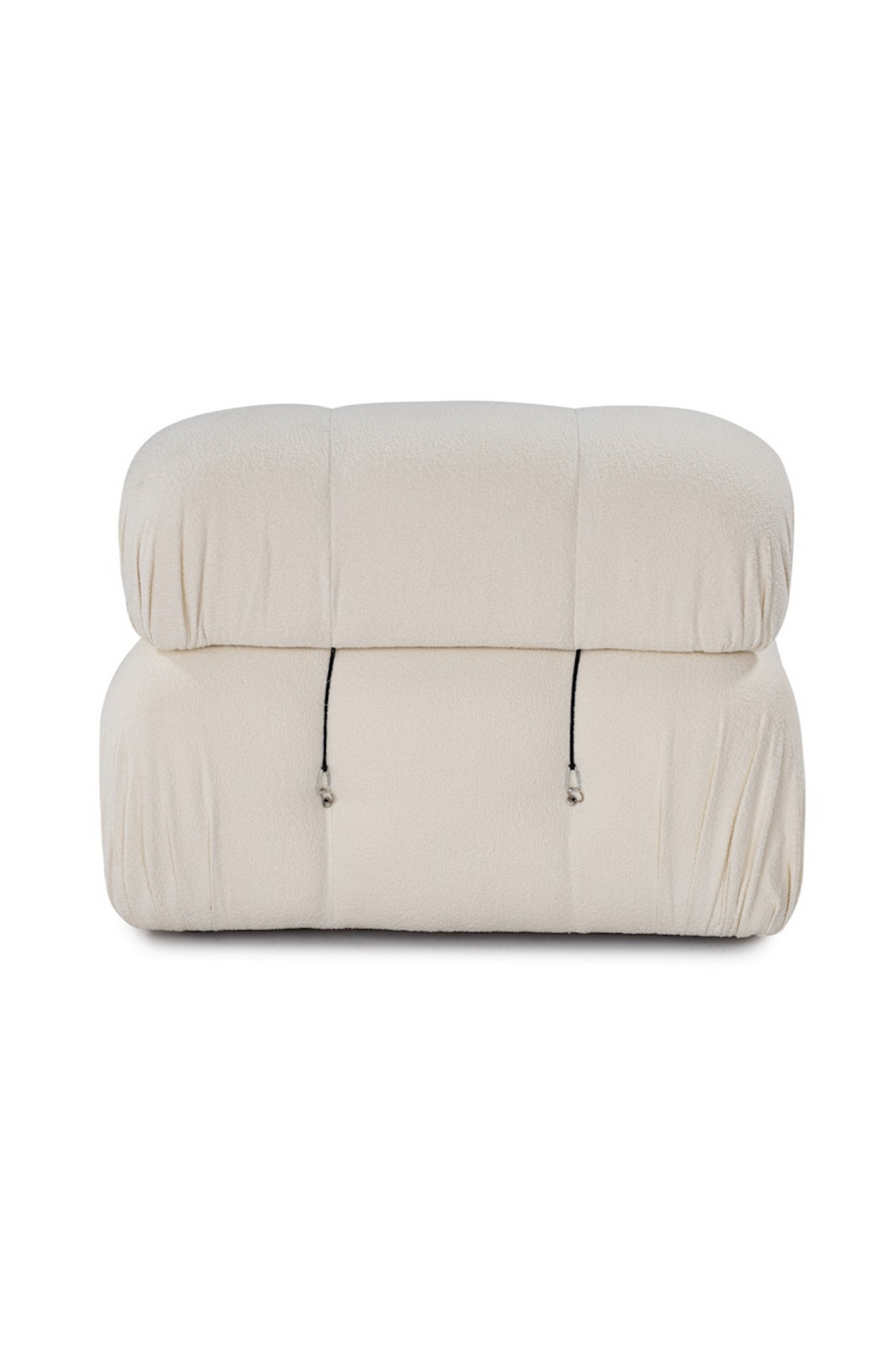 Bubble 3-seters Divansofa White Bouclé