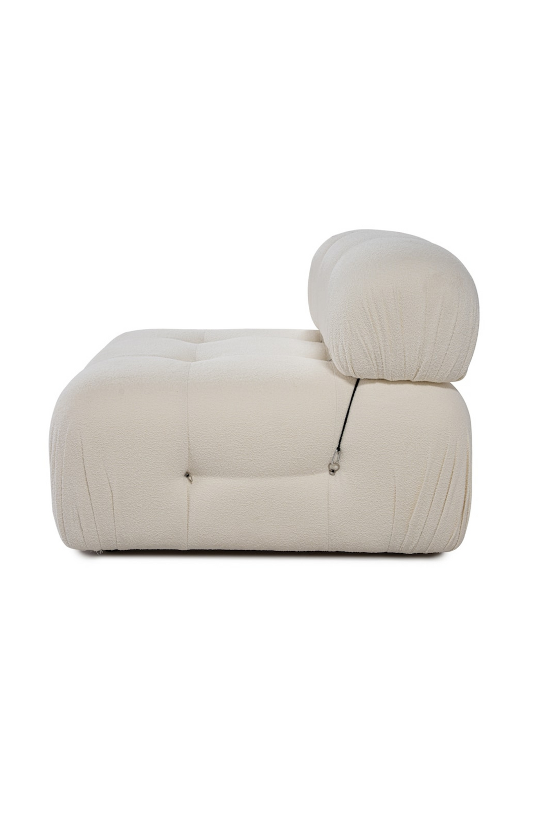 Bubble 3-seters Divansofa White Bouclé