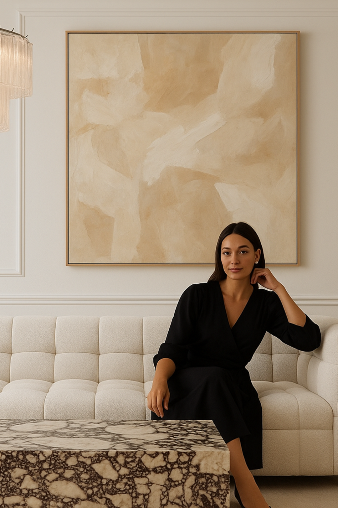 Sofa Malou 3-seter Beige