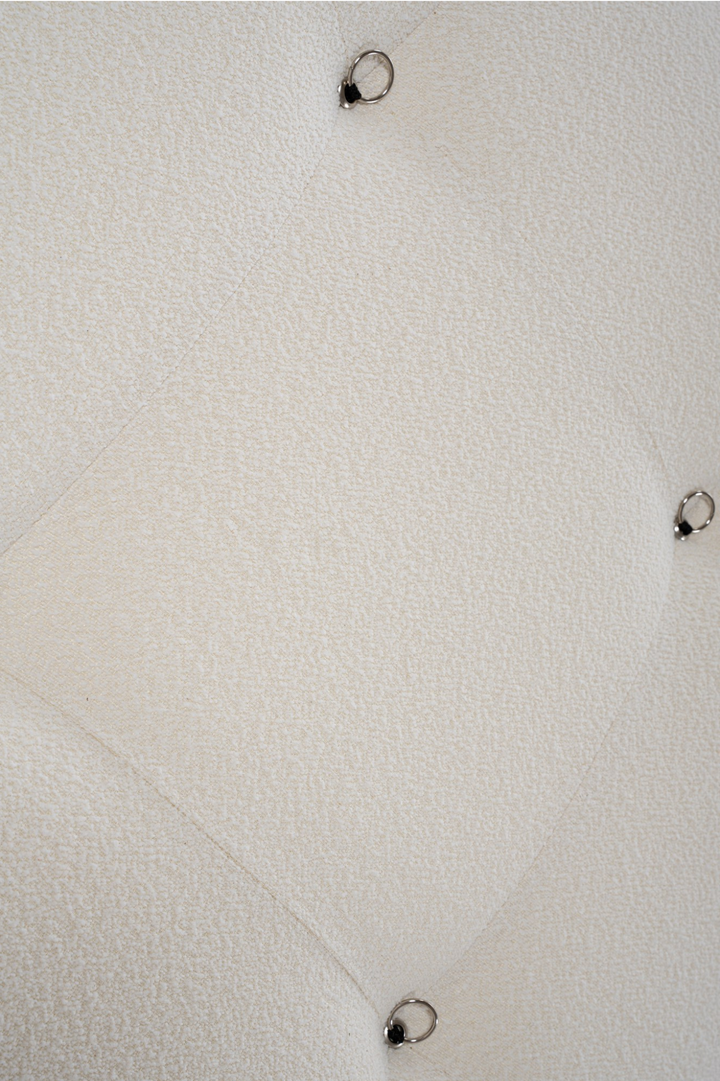 Bubble 3-seters Divansofa White Bouclé