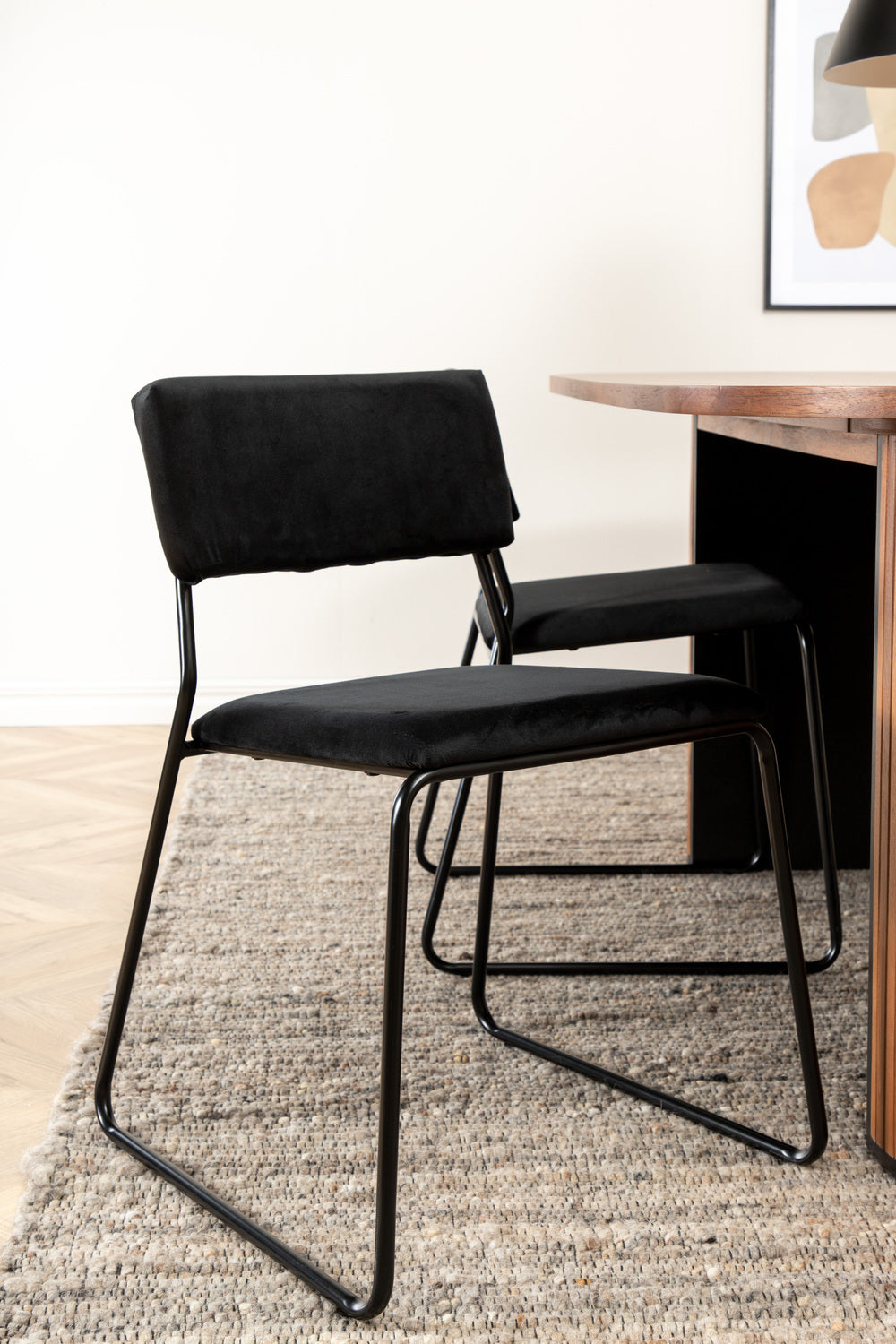 Spisestol Kenth Velour 2-pk